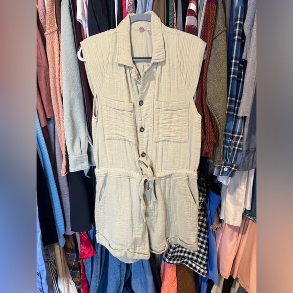 Free People One Kalahari Coverall Romper - Picture 3 of 5